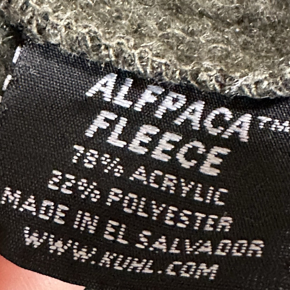 KUHL Alfpaca Fleece Jacket Women's Small Green Full Zip Mock Neck Hiking Outdoor - Picture 11 of 12